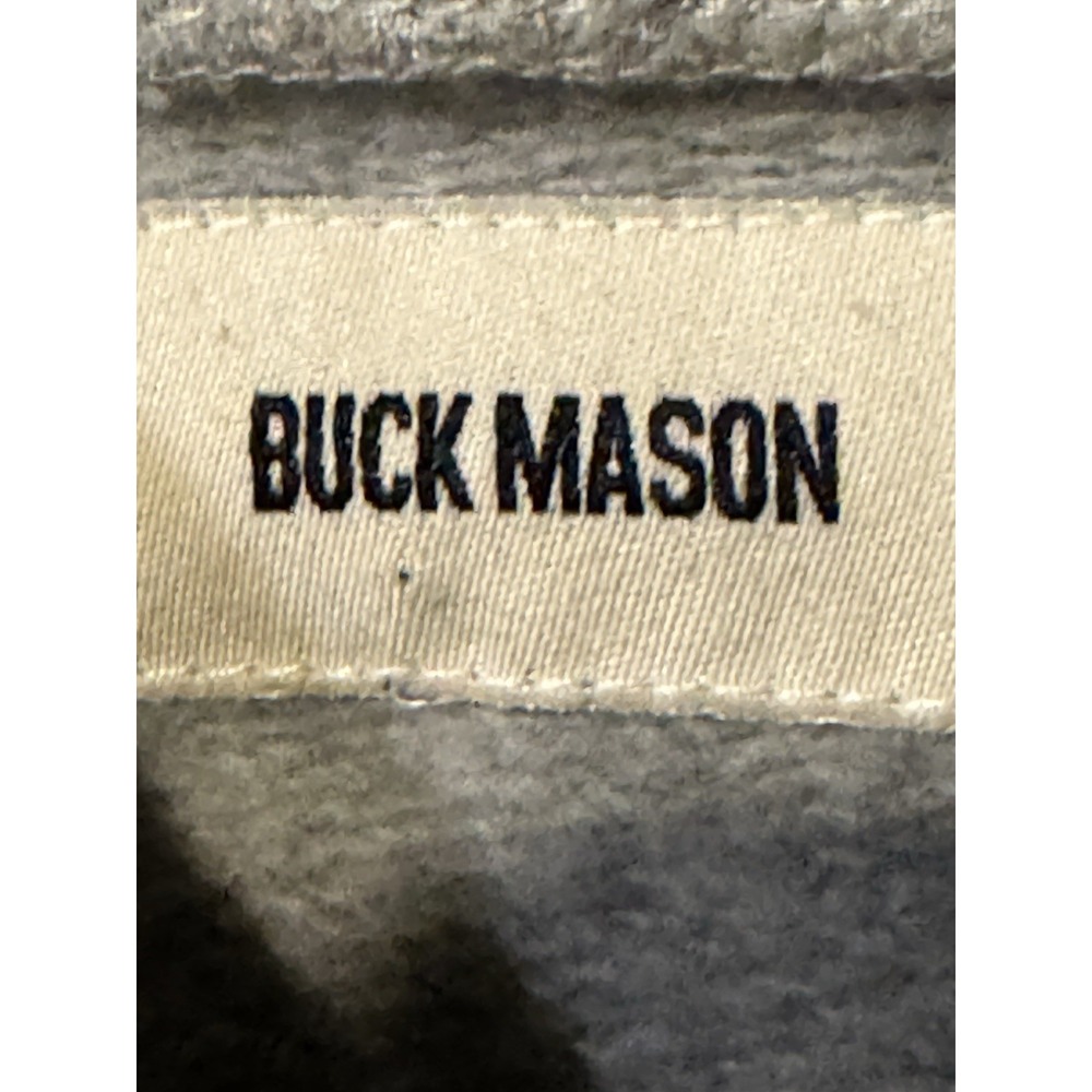 Buck Mason Women's Medium Gray Hoodie - Picture 4 of 7